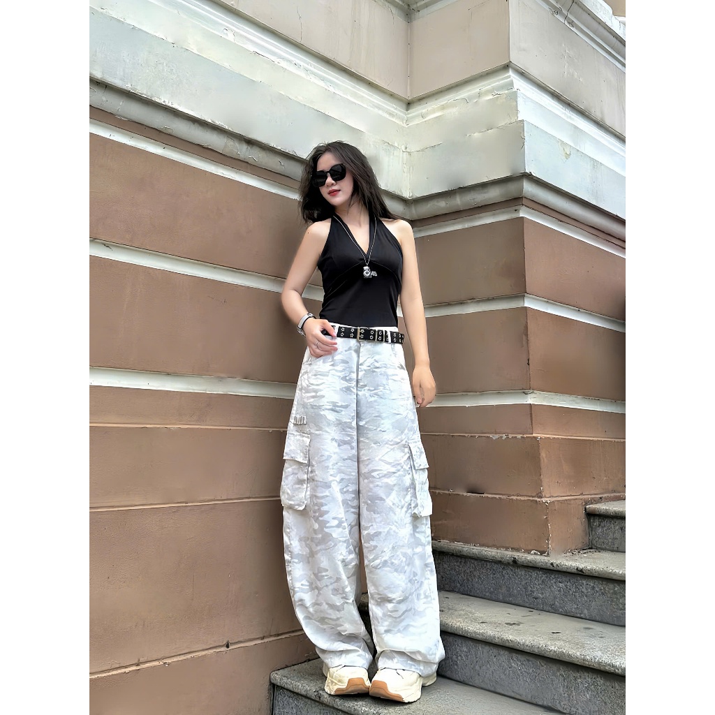 ZBM - Quần CAMO Kaki Ống Rộng Túi Hộp Dáng Cong Hottrend | BigBuy360 - bigbuy360.vn