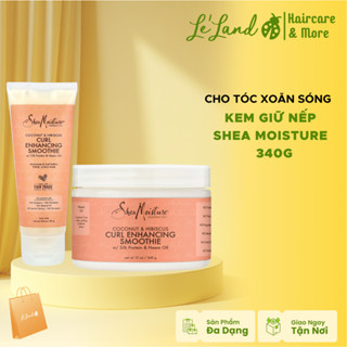 Kem giữ nếp tóc Sheamoisture Shea Moisture Coconut & Hibicus Curl Enhancing Smoothie 567g