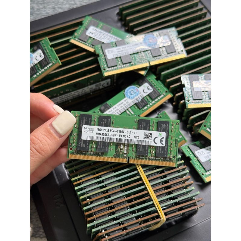 Ram Laptop 16gb, 8Gb, 4gb bus 2666, 3200 tháo máy đẹp 99% bảo hành 5 năm