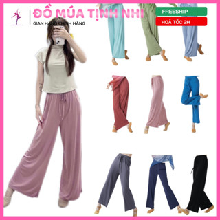 Quần Suông Ống Rộng, Quần Dài Tập Yoga Quần múa, Quần mặc nhà suông rộng q64 - Tịnh Nhi