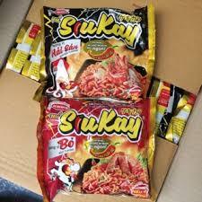 Mì Tôm Siukay Acecook 128Gam – Mì Siêu Cay Cấp Độ Mạnh, Sợi Dai Ngon, Đậm Vị Xốt Ớt