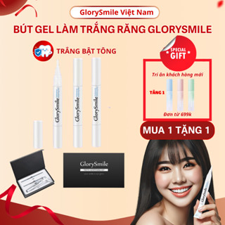 Bộ 3 bút gel làm trắng răng Glory Smile làm trắng răng tại nhà an toàn, không gây ê buốt, trắng 3-6 tone sau 1 liệu tình
