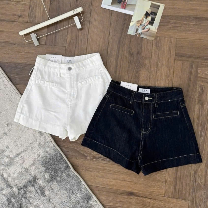 Quần short nữ KAKI MỀM lưng cao giấu cạp 168 fashion | BigBuy360 - bigbuy360.vn