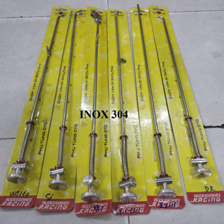  Đũa thắng inox 304 CNC gắn nhiều dòng xe DR W Fu led Ws110 Si XC RS 