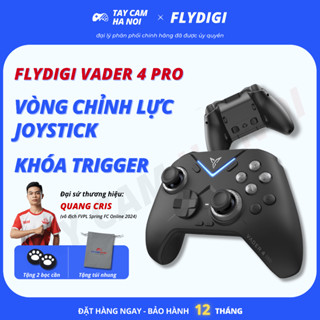 [BH 12T] Flydigi VADER 4 PRO, tay cầm chơi game Joystick chỉnh lực, Trigger 2 in 1, full phím cơ