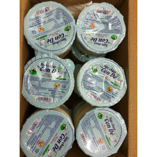 Sữa chua Ba Vì hiệu Con Dê có đường thơm ngon béo ngậy từ sữa Dê tươi giàu Canxi và Vitamin