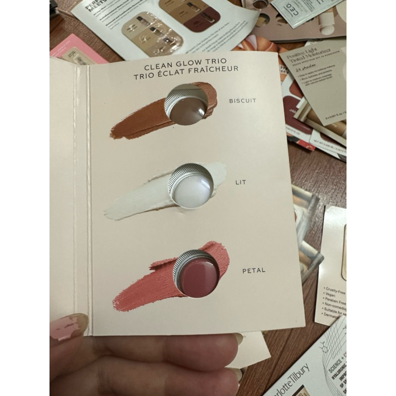 Mẫu thử tạo khối , highlight, má hồng westman atelier