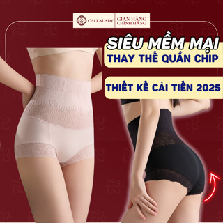 Quần lót nịt bụng cạp cao Callalady gen bụng định hình nâng mông chất liệu mềm mại co dãn thông thoáng 32