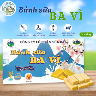  Bánh sữa ít đường Ba Vì 150g từ sữa bò tươi vị nguyên bản thơm ngon giàu dinh dưỡng 