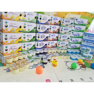 Sữa chua Ba Vì hiệu Con Dê có đường thơm ngon béo ngậy từ sữa Dê tươi giàu Canxi và Vitamin