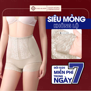Quần Lót Cạp Cao Callalady Quần Gen Nịt Bụng Thon Gọn Eo Cho Mẹ Sau Sinh Chất Liệu Ren Mã 03