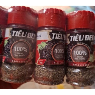 hạt tiêu xay cao cấp lọ 18g