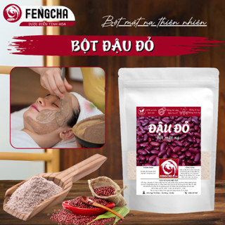 Bột đậu đỏ thiên nhiên giúp làm sạch sâu da mặt, hỗ trợ tẩy TBC, giúp da trắng sáng bật tone bịch 100gram