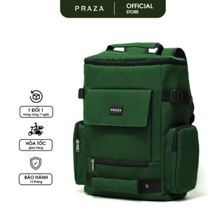 Balo Thời Trang HIMASS Vải Poly Trượt Nước Đựng Laptop 15 16 inch Cao Cấp PRAZA - BL207