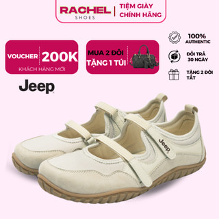   SẴN AUTH 100%  Giày Jeep The Spirit Mary Jane 10 Giày Ballet Búp Bê Đế Bệt Nữ 508 Chính Hãng Fullbox Có Đai Ngang 