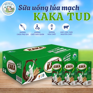 Sữa uống Kaka Tudd giàu dinh dưỡng từ cacao, lúa mạch 110ml thơm ngon dễ uống cho bé