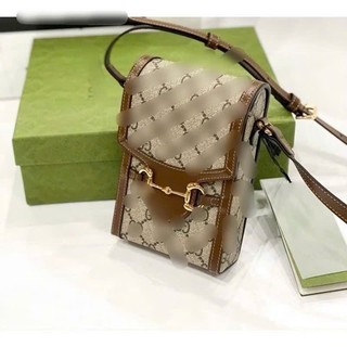 Túi đeo chéo nam nữ praadaa mini G C, túi basic mini