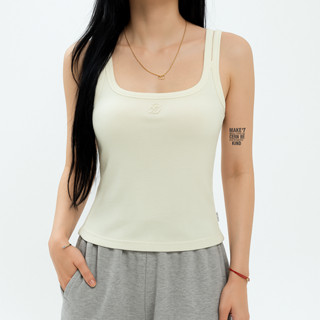  Áo Ba lỗ BOO Quai dây Fitted Thêu Logo Form Basic Dễ Mix Match 