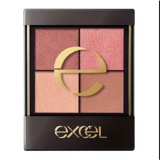 Phấn mắt EXCEL 4ô Excel Real Clothes Shadow - Nhật Bản