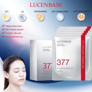 Mặt nạ dưỡng trắng da LUCENBASE 377 nuôi dưỡng và làm trắng da 10 miếng/hộp