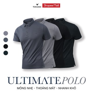  Áo Polo Thể Thao nam TORANO ngắn trơn phong cách lịch sự nam tính FSTP027 