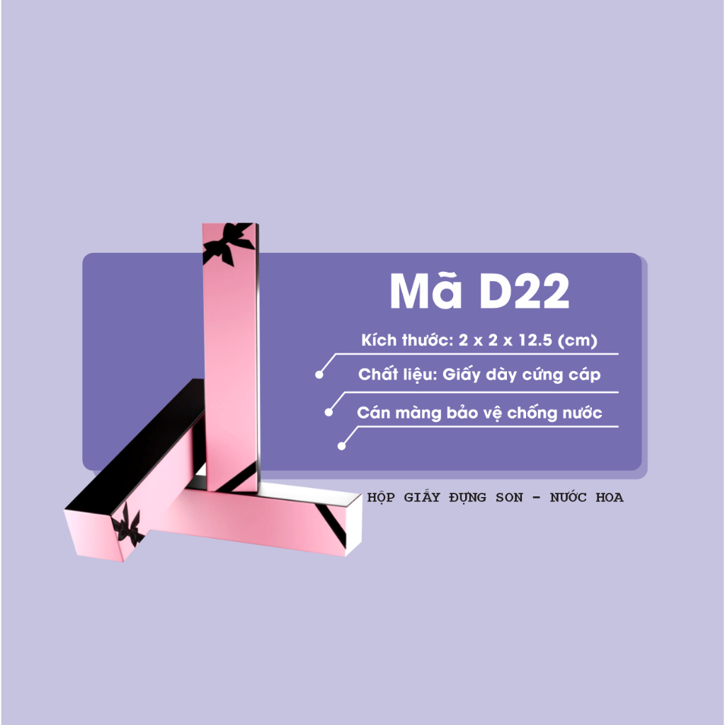 100 Hộp son - nước hoa D22