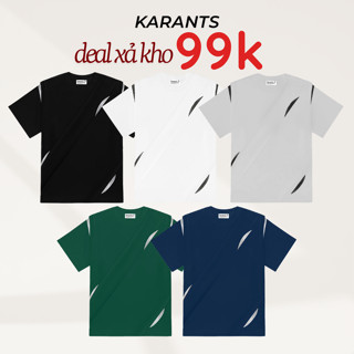 [Xả Kho] Áo Thun Ghép Nối Lưới Karants Form Oversize Local Brand Streetwear Hot Trend - KR204