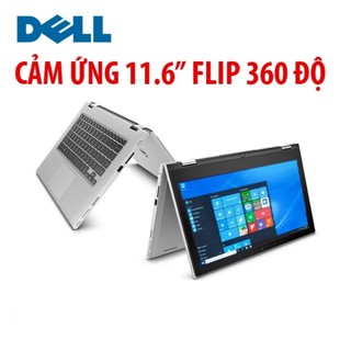 [Cảm ứng 360 độ] Laptop Dell Inspiron 11 3147 màn hình cảm ứng xoay 360 độ 11.6 inch màu bạc