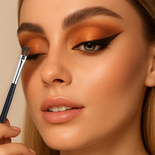 Cọ Tán Bầu Mắt – Cọ Trang Điểm Mắt Lông Mềm, Dễ Blend Màu Tự Nhiên