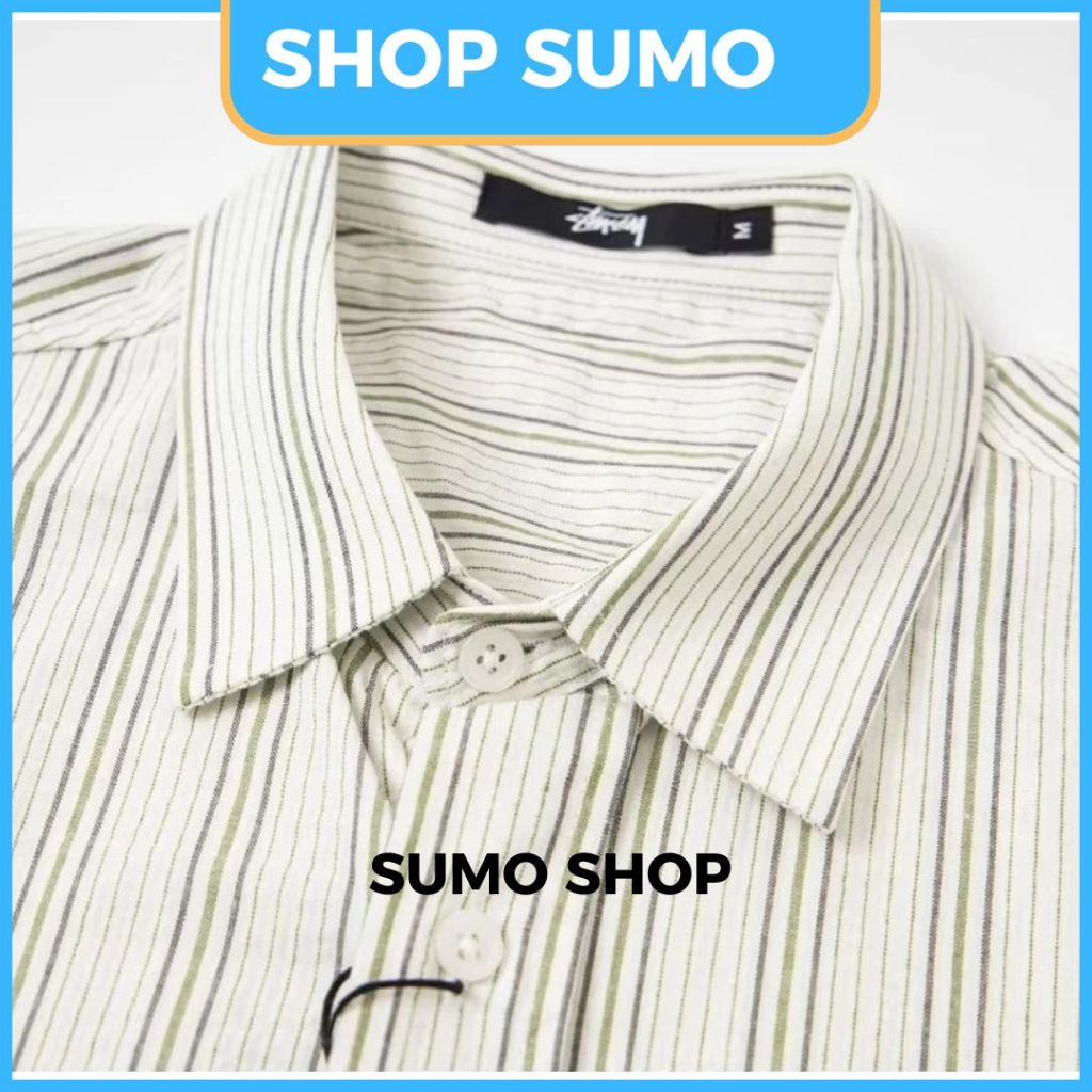 Áo Sơ Mi Nam Nữ In Hình Ngôi Sao Stussy From Rộng Thoáng Mát Dành Cho Các Cặp Đôi_Hàng Hottrend 2025 | BigBuy360 - bigbuy360.vn