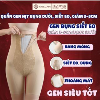 Quần gen bụng nữ định hình nịt bụng sau sinh siết eo nâng mông thon gọn đùi chống cuộn thông thoáng Callalady 30