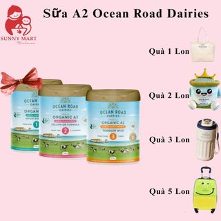   Kèm Quà  Sữa A2 Organic Hữu Cơ Cao Cấp Ocean Road Dairies Úc 900g Sữa Bột Sữa Tươi A2 Phát Triển Toàn Diện Cho Bé 