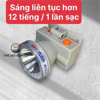 Đèn pin đội đầu Thái Lan chống nước cao, bóng led ánh sáng trắng hoặc sáng vàng, dùng liên tục 12h đồng hồ