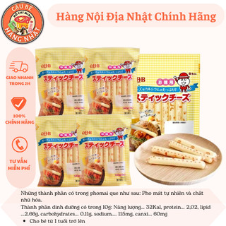 Phô Mai Xúc Xích QBB dạng que cho bé