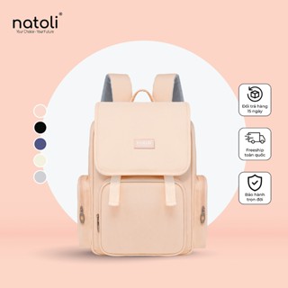 Balo laptop nữ NATOLI chống nước, nhiều ngăn đựng laptop đi học cao cấp - BST Everyday Utility Backpack B19