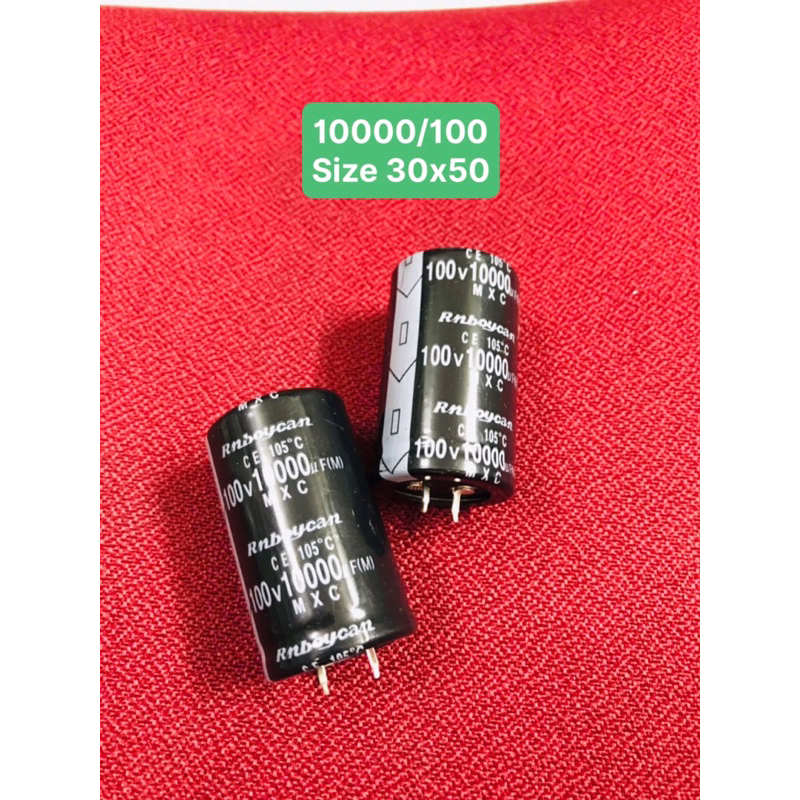 Tụ 10000/100 10000uf/100v các cỡ hàng TQ