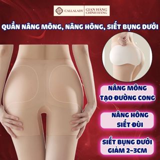 [ĐỔI TRẢ MIỄN PHÍ] Quần Độn Mông Và Hông Nữ Nịt Bụng Dưới Độn Hõm Hông Siết Đùi Chất Đúc Su Không Lộ Viền Callalady 33