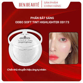  Phấn bắt sáng có nhũ mini Odbo Soft Tint Highlighter OD173 