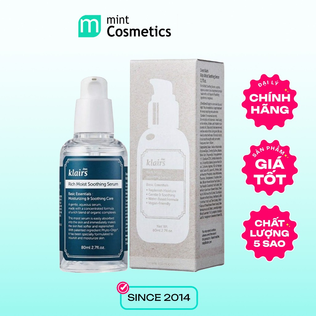 Tinh Chất Klairs Rich Moist Soothing