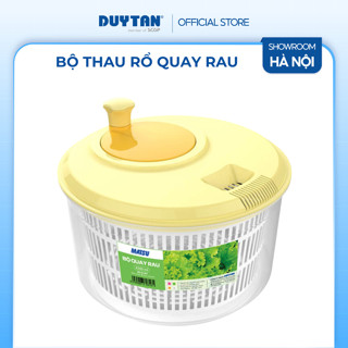 Bộ thau rổ quay rau, DUY TÂN, nhựa PP chính phẩm an toàn cho sức khỏe