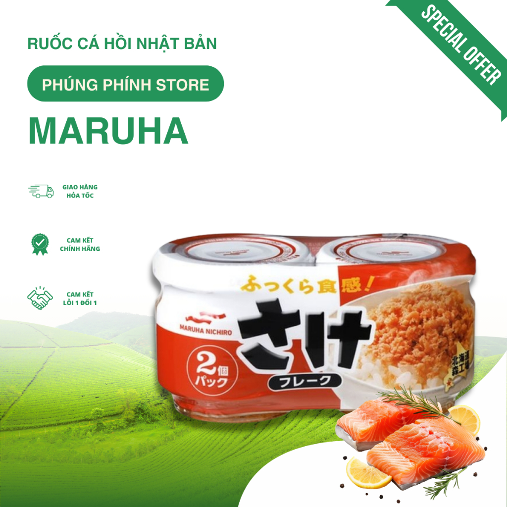 Ruốc cá hồi Maruha Nhật Bản