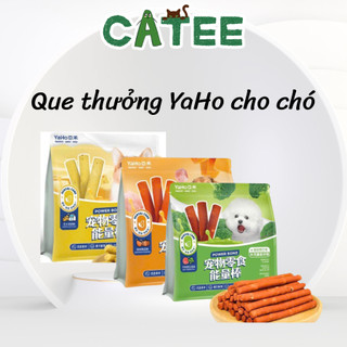 Que Thưởng Cho Chó Bổ Sung Thịt Và Rau Củ Yaho 330g