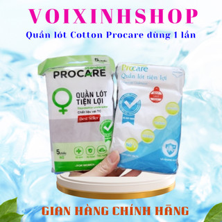 Quần lót Procare cotton dùng 1 lần cho mẹ bầu sau sinh đủ size