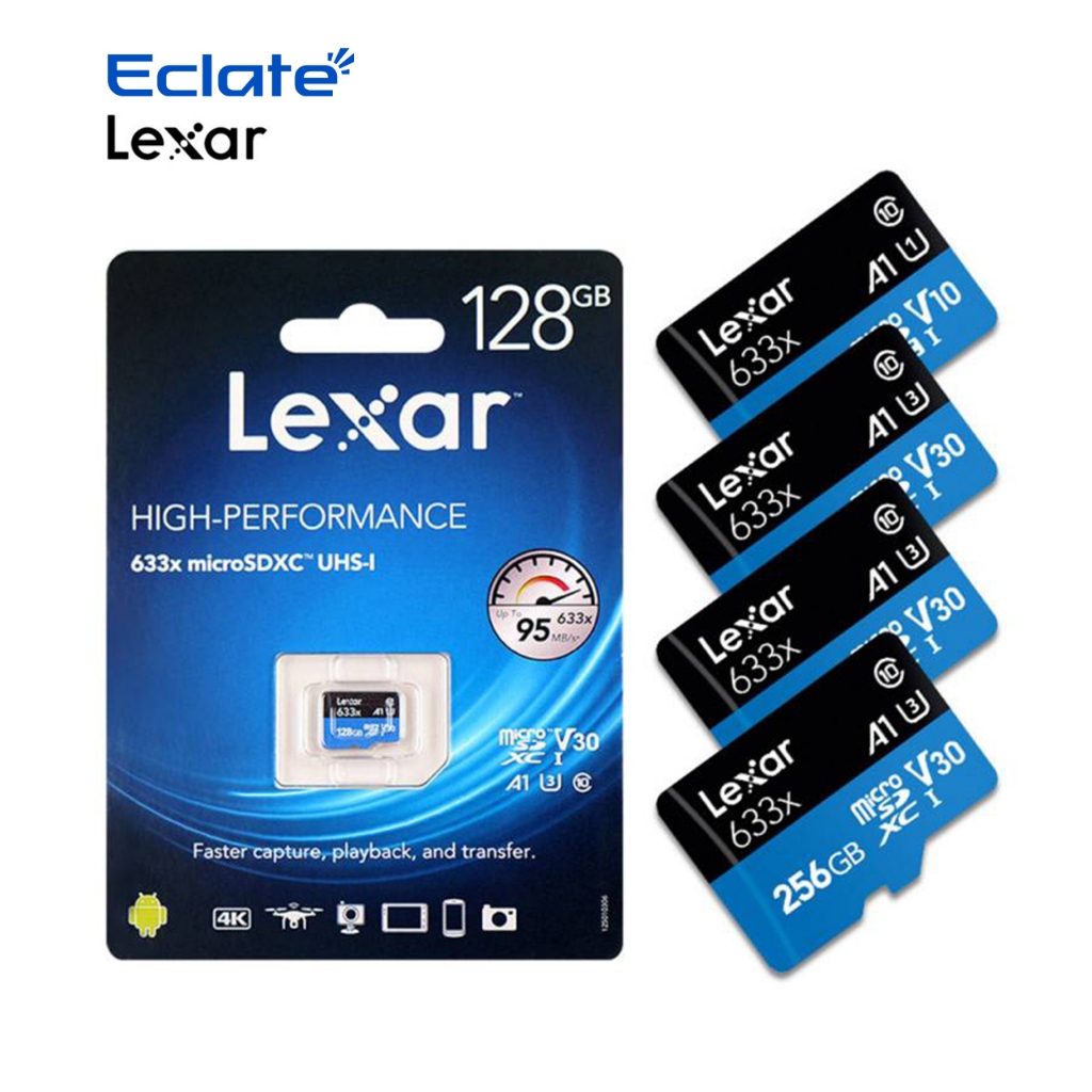Thẻ nhớ Lexar 32GB/64GB/128GB | Bảo hành chính hãng 5 năm