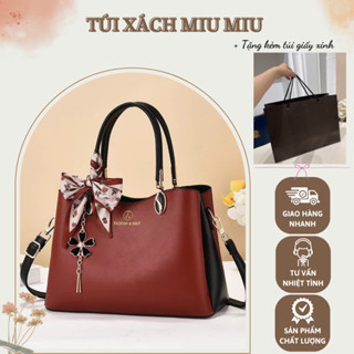 Túi xách cầm tay nữ trung niên cao cấp.Thiết kế sang làm quà tặng mẹ cô ngày ý nghĩa.Tặng kèm khăn quấn túi 