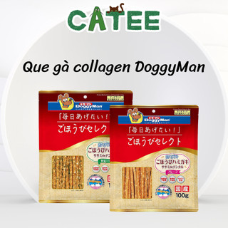 Snack Que Gà Collagen Cho Chó DoggyMan 100g