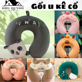 Gối Chữ U Kê Cổ, Gối Kê Cổ Chống Đau Mỏi Vai Gáy Văn Phòng, Đi Máy Bay, Du Lịch Nhiều Màu