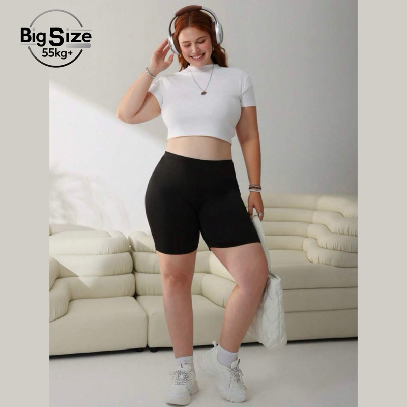 [ BIGSIZE TRÊN 55KG ] QUẦN ĐÙI THUN ĐA NĂNG co giãn 4 chiều bigsize nữ