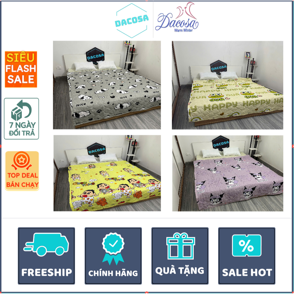 Chăn Hè trần bông 3 lớp cotton poly Loại 1 1m7x2m Đũi Sơ Đậu Nành  hàng  nhập khẩu 2mx2m2 gọn nhẹ thấm hút mồ hôi