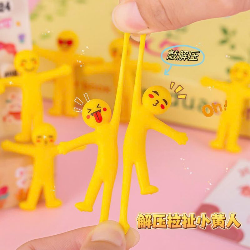 Combo 3 đồ chơi Emoji kéo giãn đồ chơi xả stress đồ chơi vô tri